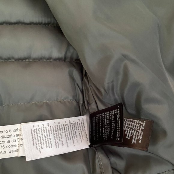 NWT The North Face Men's Stretch Down Vest Olive Green Size Small - Picture 8 of 11